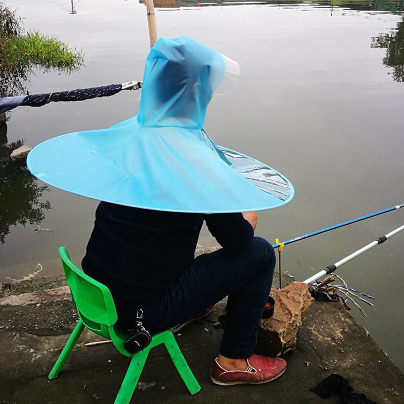 Fishing Equipment Jet - Складная шляпа-Зонт от дождя и солнца,