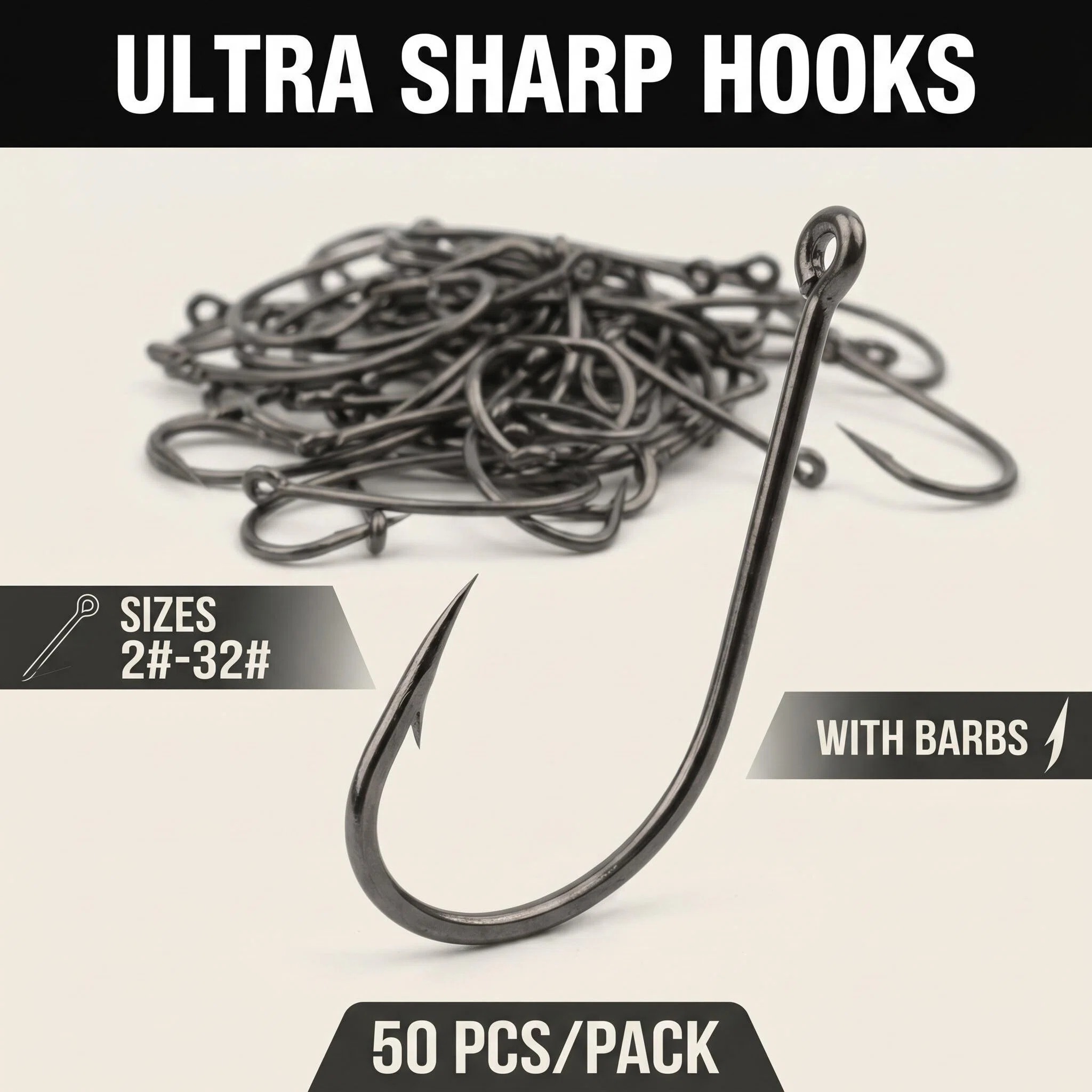 Распродажа: 50 шт. изогнутых к – обзор и цена Fishing Equipment Market