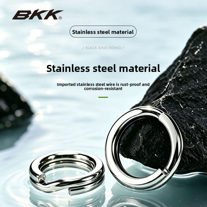 Кольца-сплит BKK для тяжелых у – обзор и цена Fishing Equipment Cheap