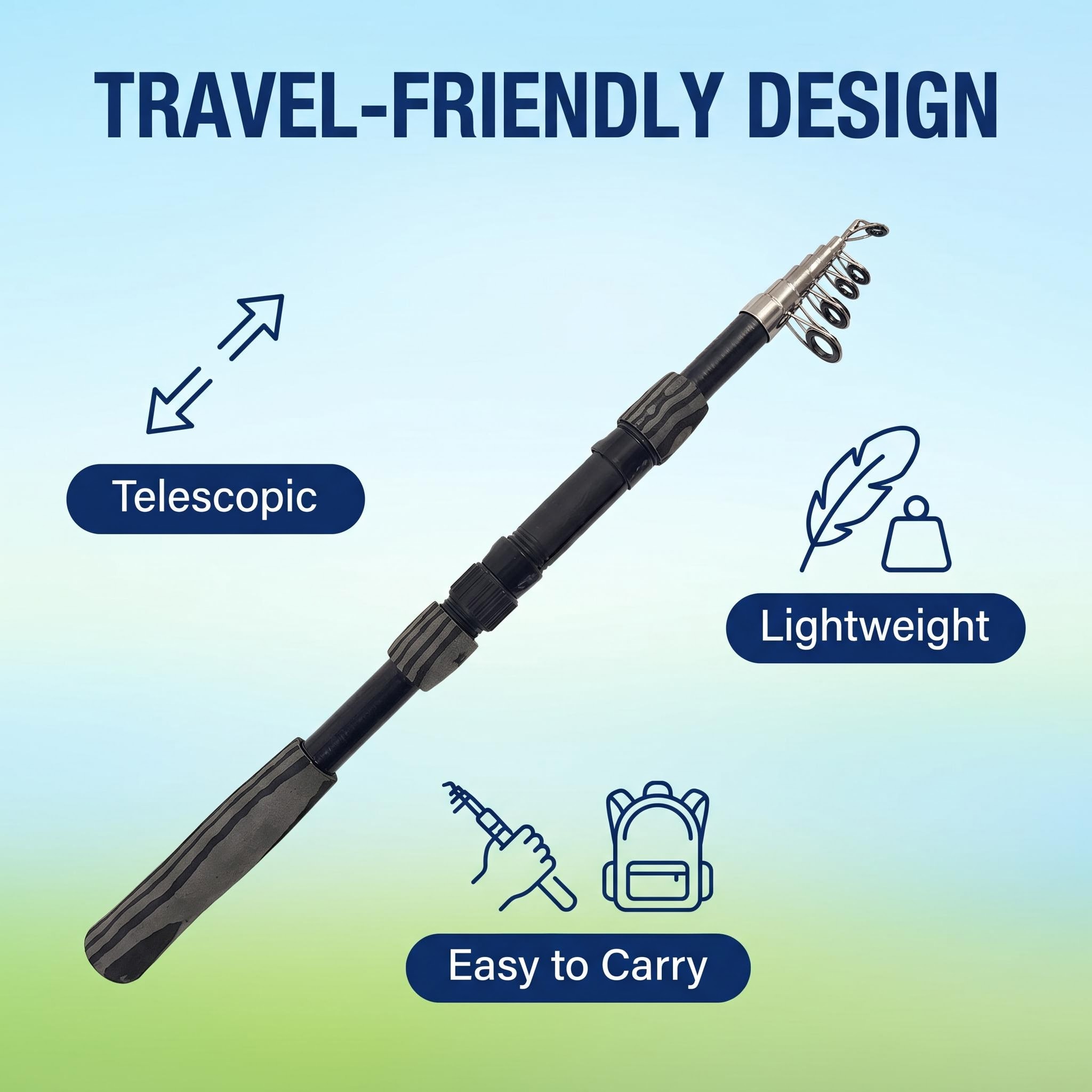 Портативный телескопический ры – обзор и цена Fishing Equipment Organizer
