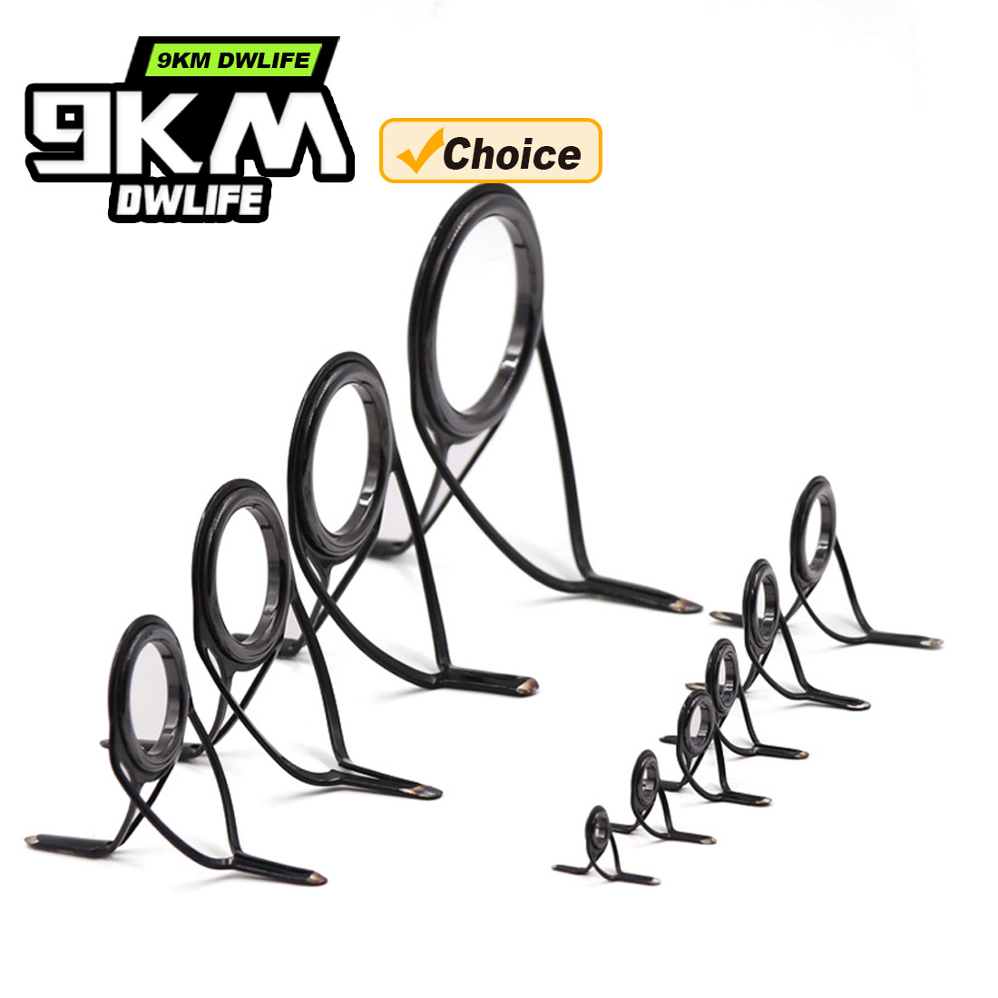 Комплект из 10 изогнутых кольц – обзор и цена Fishing Equipment Rod