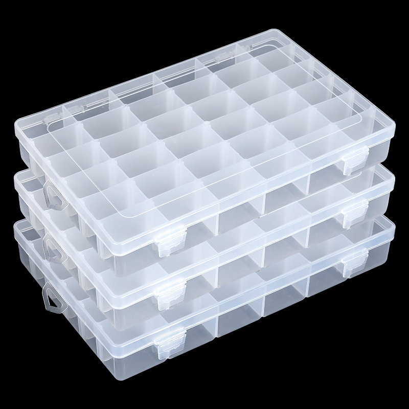 36 сеток, пластиковый органайз – обзор и цена Fishing Equipment Organizer