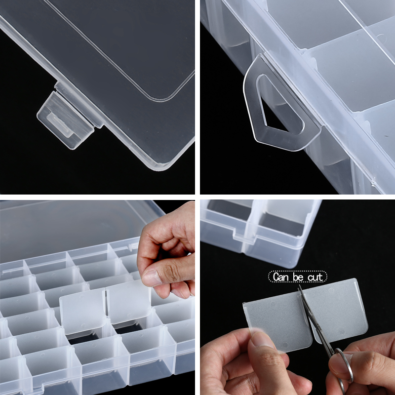 36 сеток, пластиковый органайз – обзор и цена Fishing Equipment Organizer
